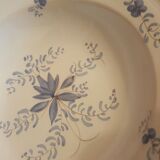 Hollow earthenware plate from Pornic MBFA Wallis