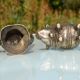 3 animal-shaped bronze candlesticks