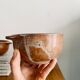 Set of three bowls in ancient sandstone