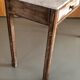 Table et son plateau de marbre