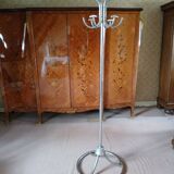 vintage chrome parrot coat rack