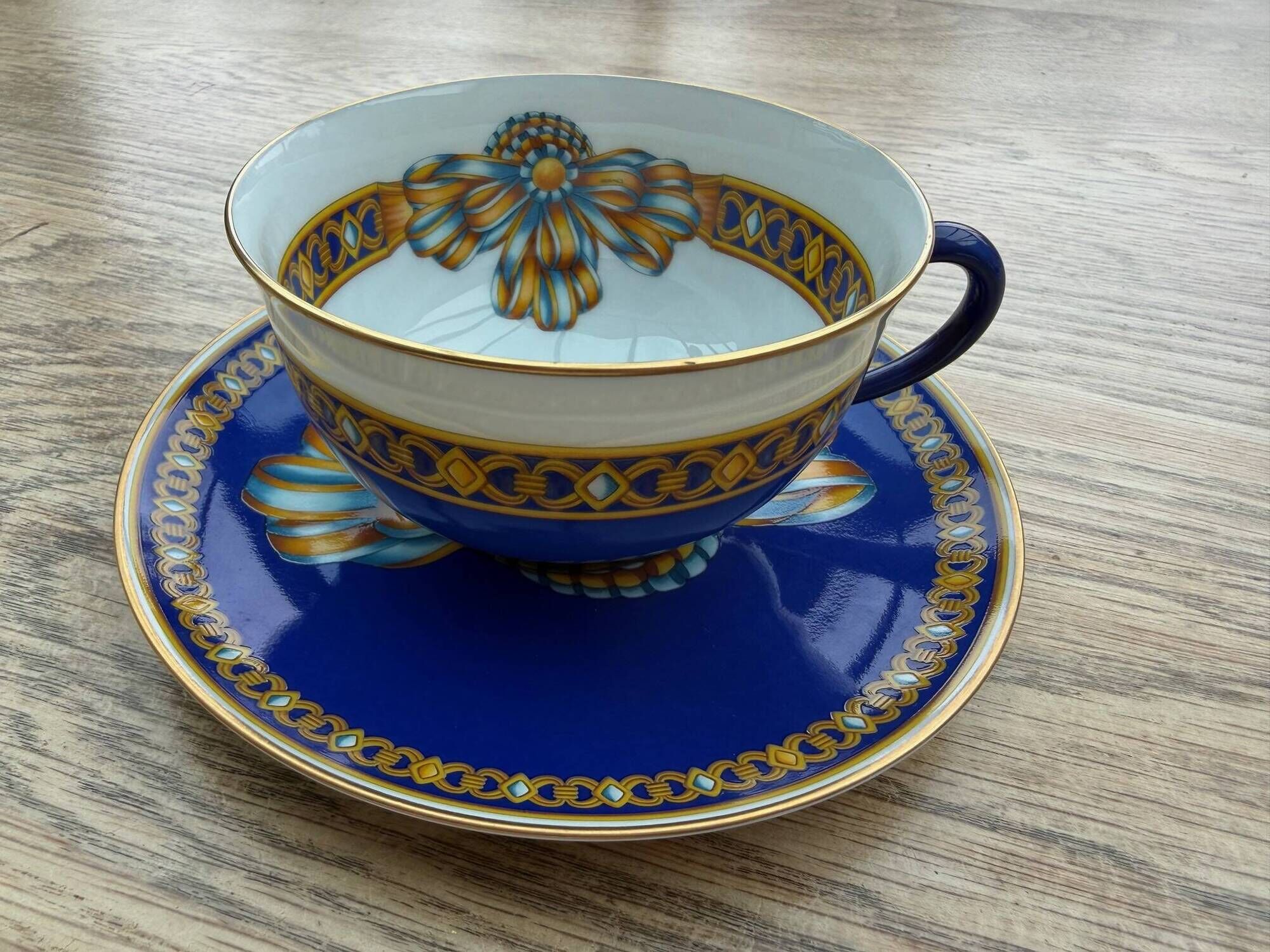 Cup and saucer Hermès