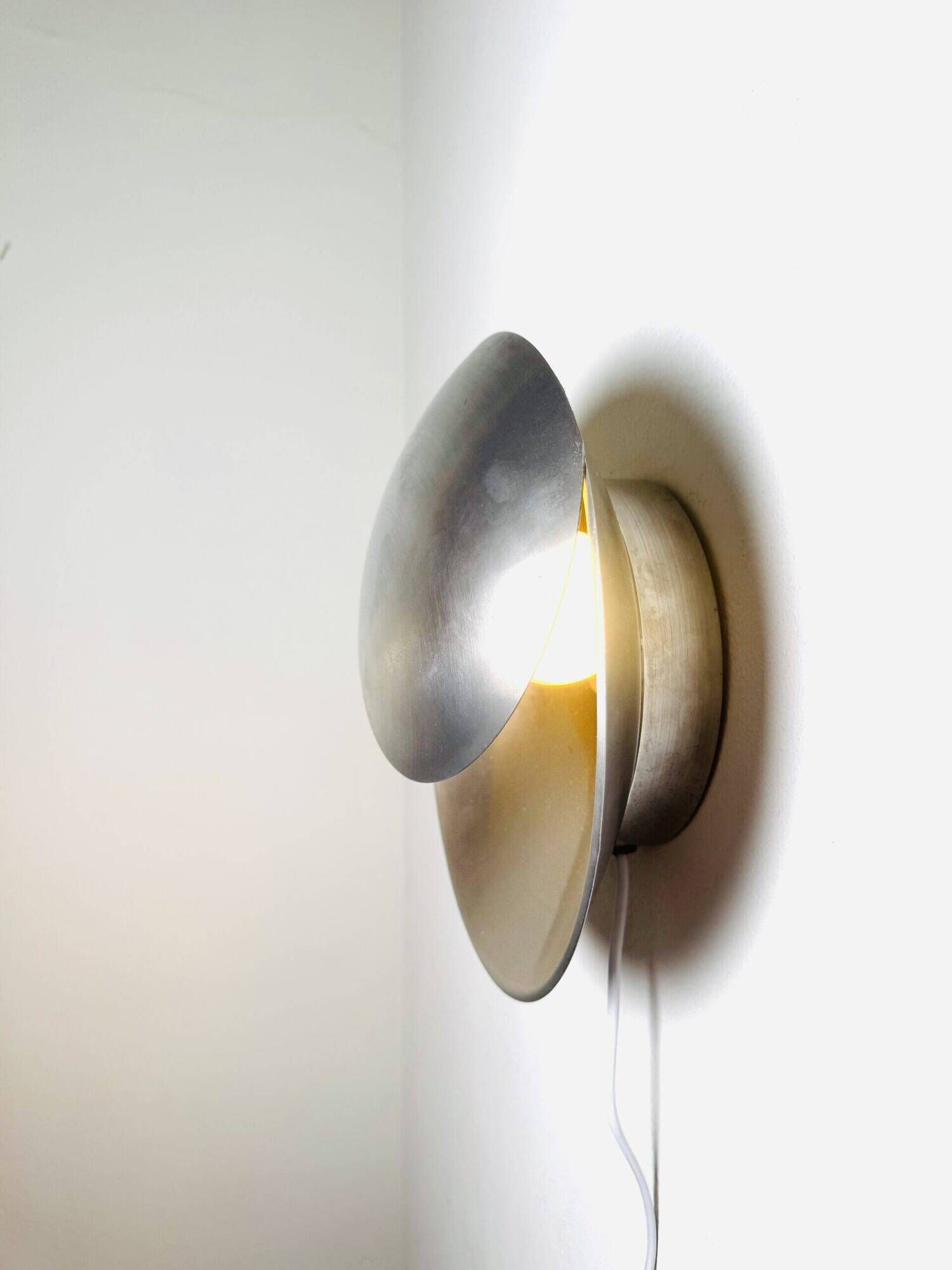 Yin-Yang C-1636 Wall Lamp By Hermian Sneyders De Vogel For Raak Amsterdam, The Netherlands 1960S