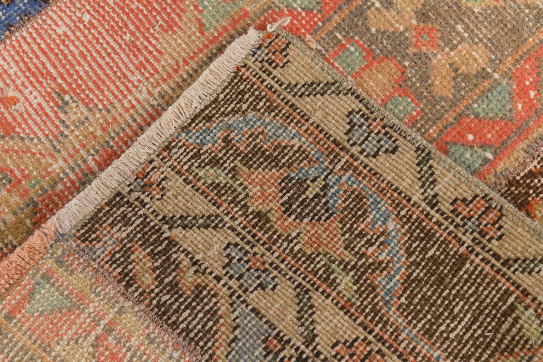 3x10 Multicolor Vintage Runner Rug