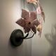Murano floral wall lights from the 1970s