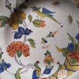 Old Rouen Plate - Cornucopia - Mid 18th century