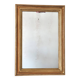 Antique mirror in gilded and copper wood