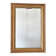 Antique mirror in gilded and copper wood