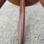 Vintage "Berger" stool, tall, in ash, Charlotte Perriand, 1950s