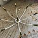 Ceiling lamp Lunel eight arms years 50/60