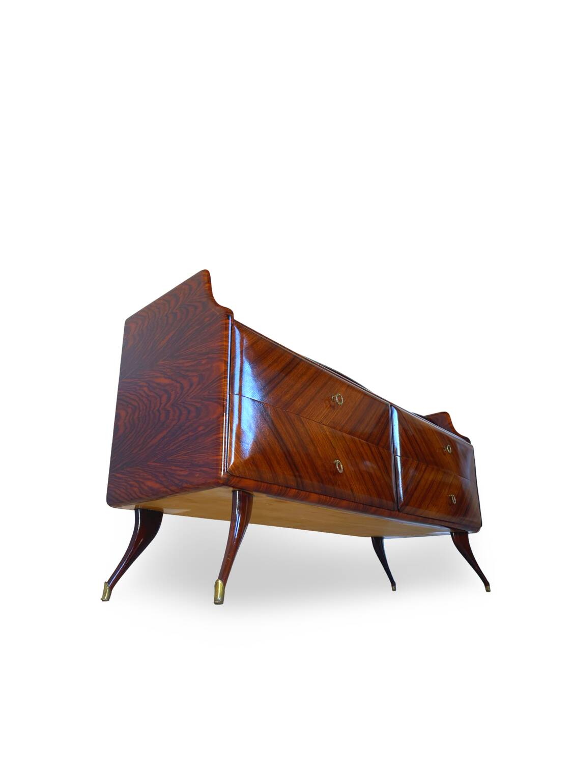 midcentury rosewood chest of drawers.