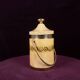Aldo Tura Mod. 1225D Goatskin Parchment Ice Bucket / Thermos Italy 1970