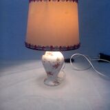 Porcelain bedside lamp, vintage