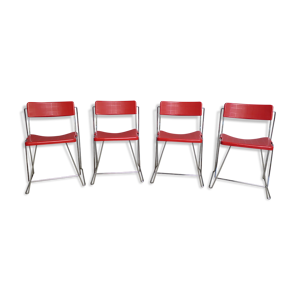Set de 4 chaises V line