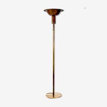 Swedish art deco floor lamp 1930s bronze patinated brass
