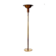 Swedish art deco floor lamp 1930s bronze patinated brass