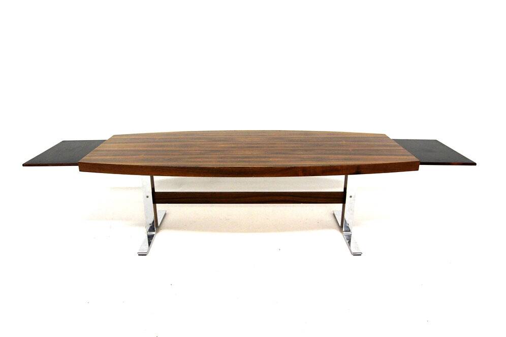 Rosewood coffee table "F115", Johannes Andersen, Denmark, 1960