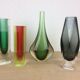 Scandinavian glass vase Nils Landberg for Orrefors