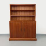 Vintage teak storage bookcase from the 60s