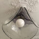 RAARE! Chandelier C NASON Purple Tulip