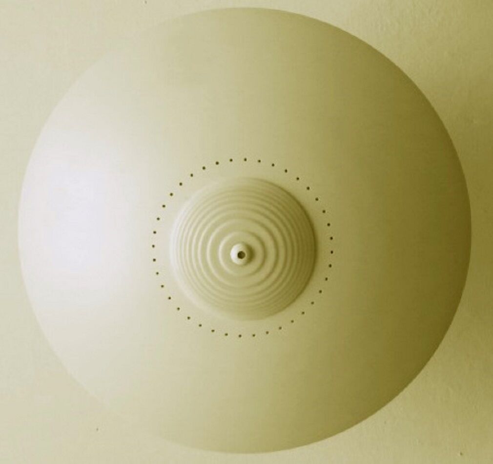 Luxo Norway disc ceiling light, 1970s