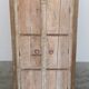Wooden wardrobe with antique doors