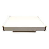 Vintage coffee table attributed to Willy Rizzo, 1970s.