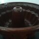 Ceramic kouglof cake mould West Germany