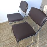 Chrome chairs