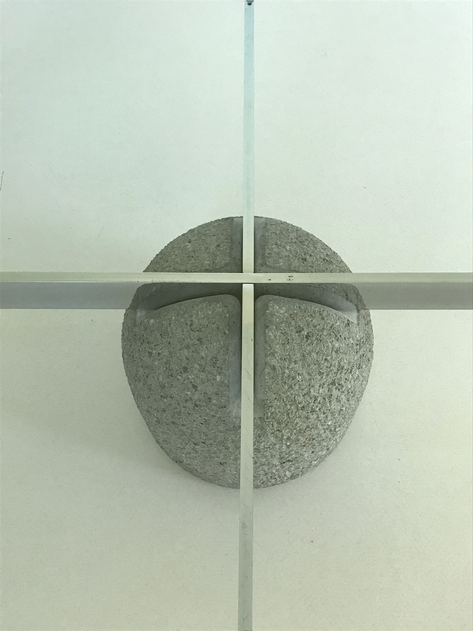 Coffee table "Paracarro" by Giovanni Offredi, Italy 70s