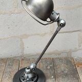 Jielde lamp one arm graphite patina industrial workshop lamp