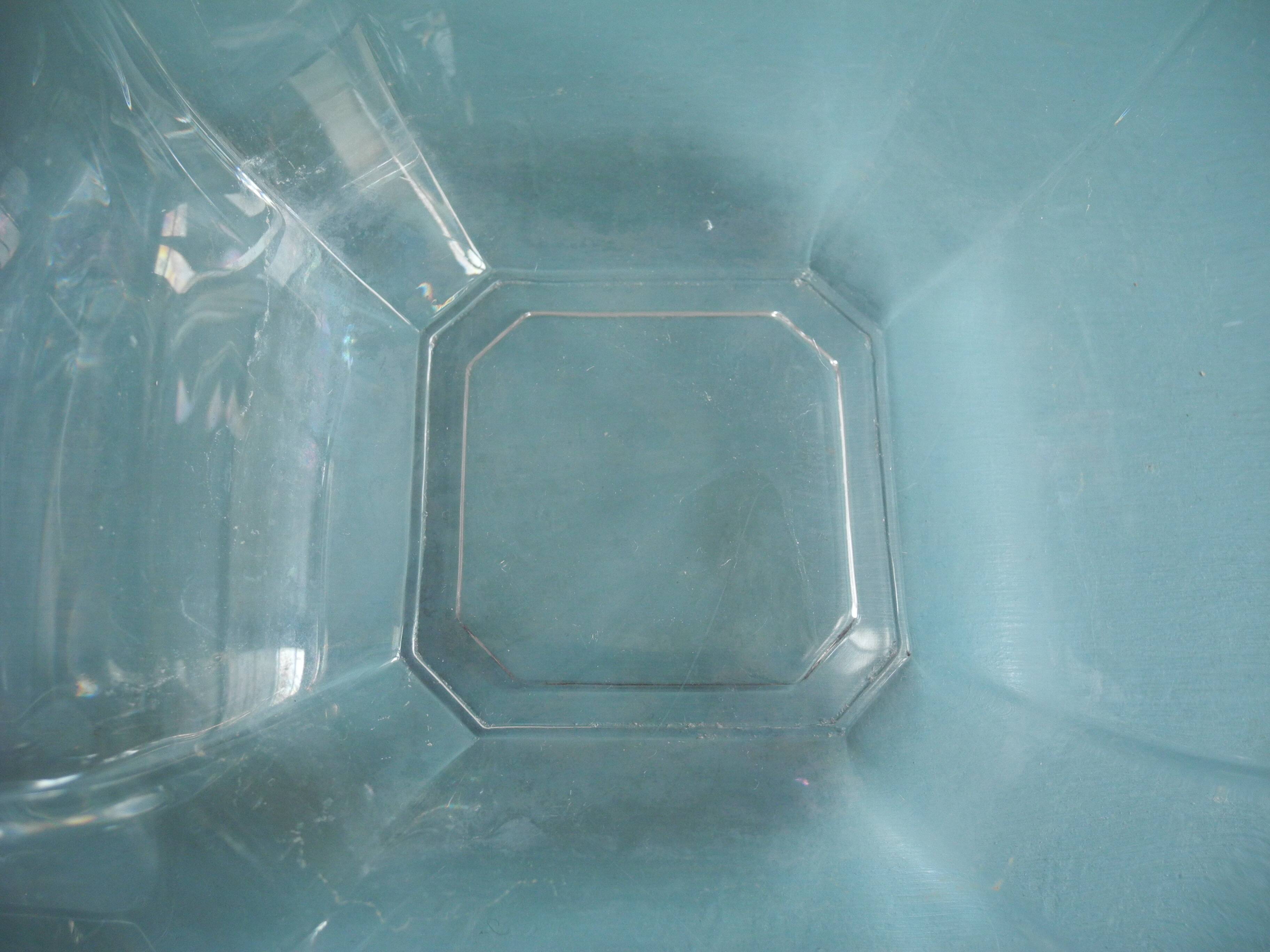 Antique vase cache pot vintage crystal decorative french crystal flower pot