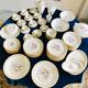 Table service set in Limoges porcelain 81 pieces