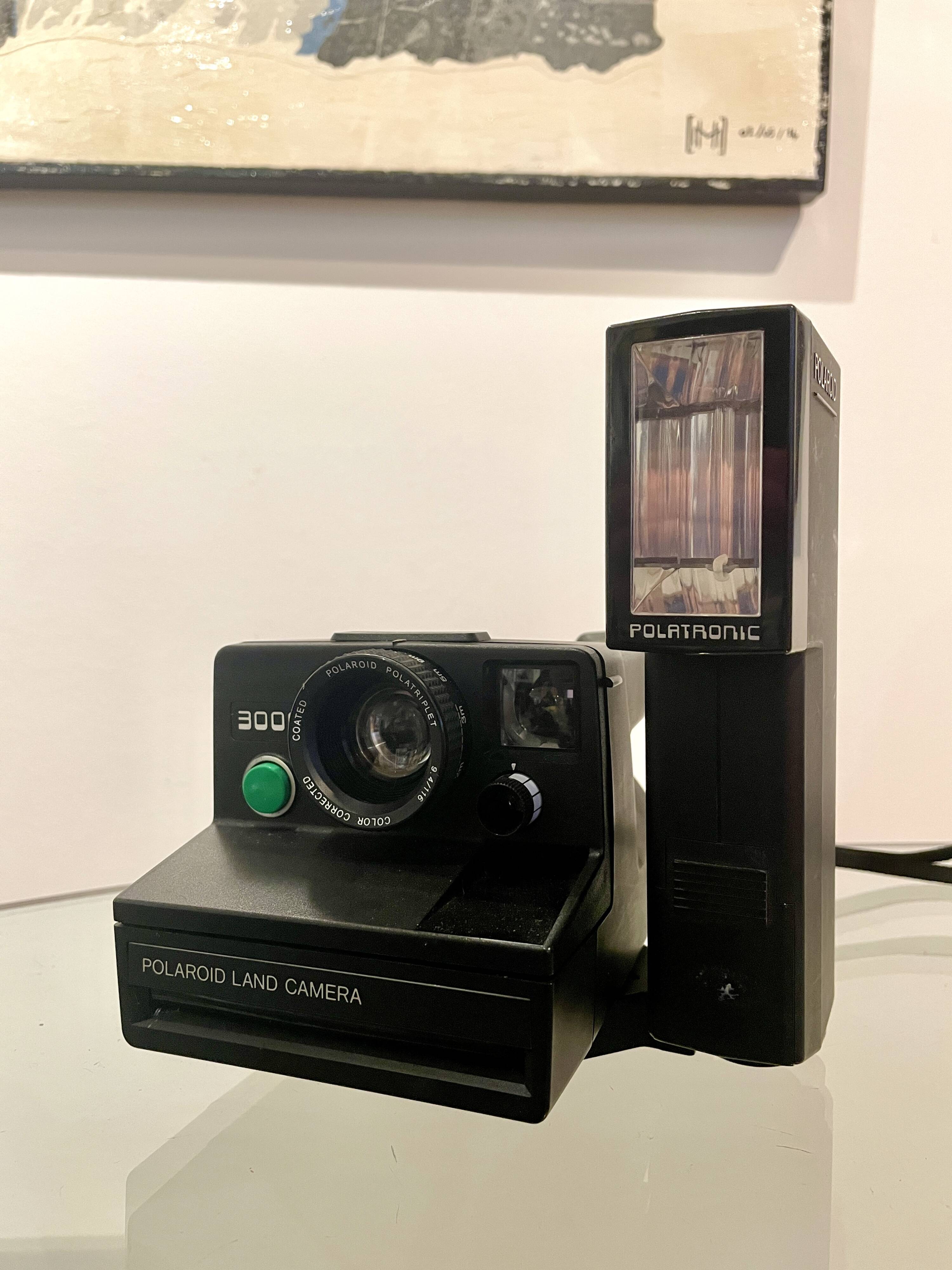 Polaroid 3000 camera with flash | Selency