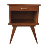 Vintage compass feet nightstand