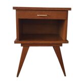 Vintage compass feet nightstand
