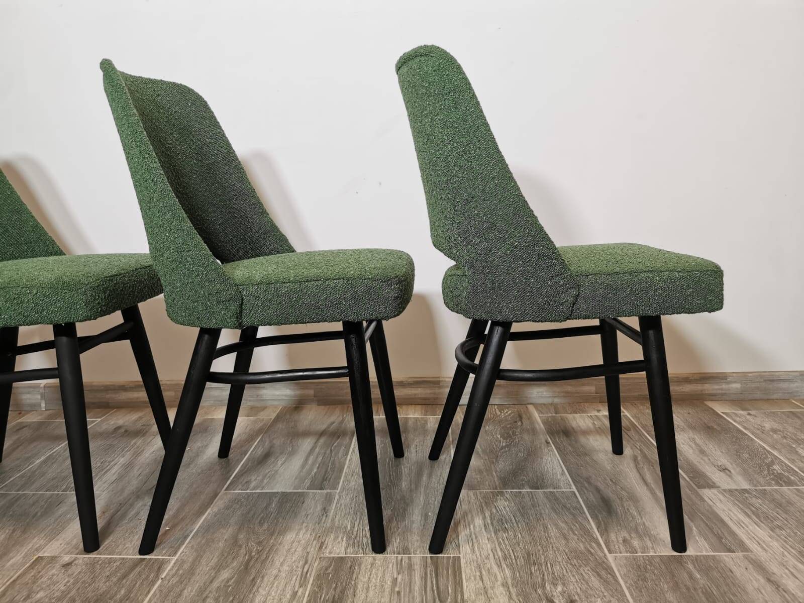 Dining Chairs by Radomir Hoffman for Ton, 1950s, Set of 4