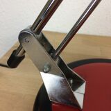 Articulated desk lamp Aluminor large model, red