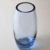 Glass vase Holmegaard design Per Lutken 60s
