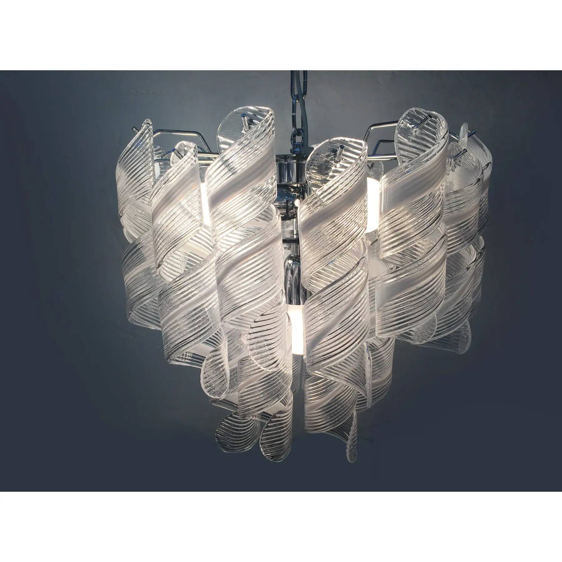 Mazzega-Style Murano Glass Sputnik Chandelier