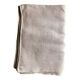 Old hemp harvest tablecloth tinted in pink tea