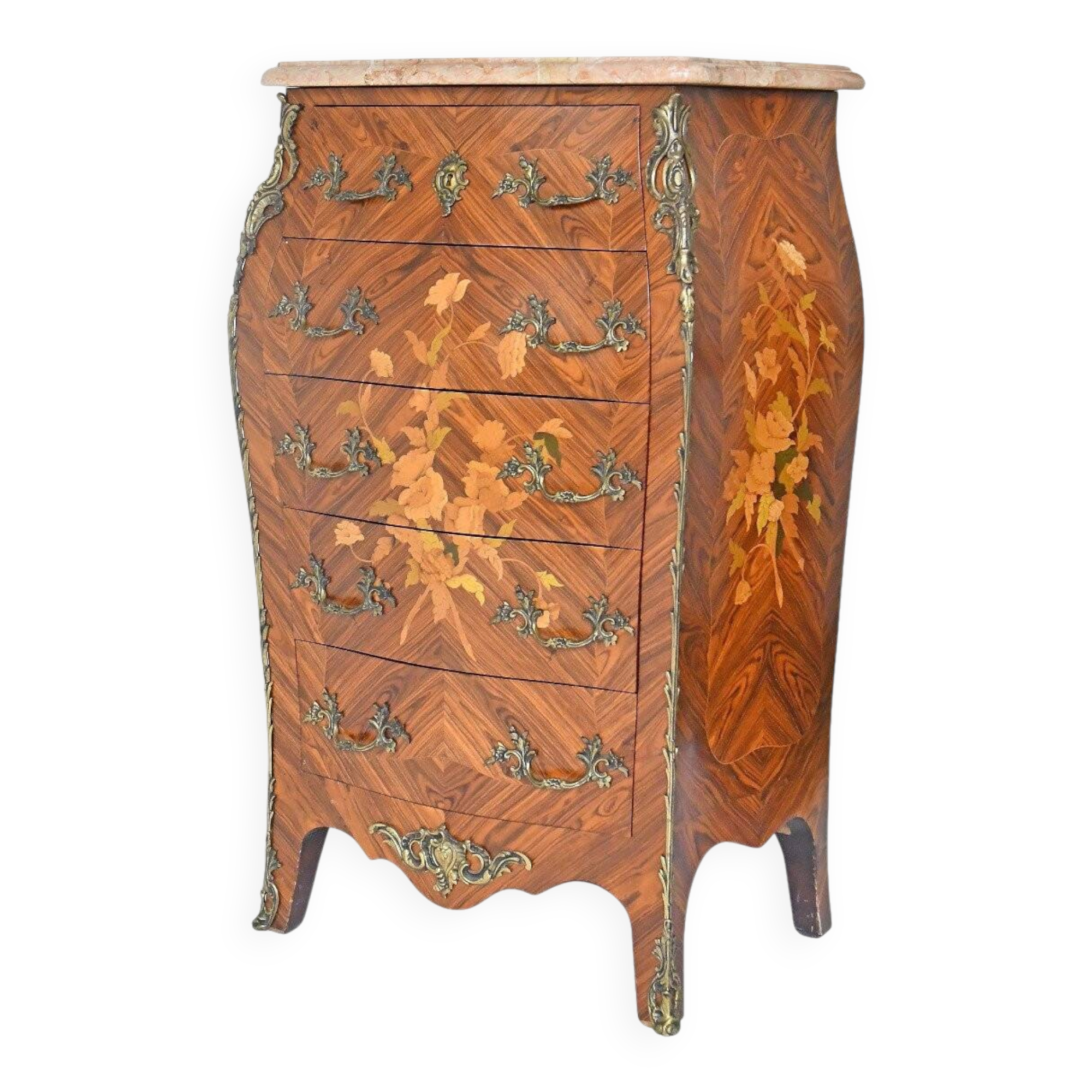 Chiffonnier de style Louis XV