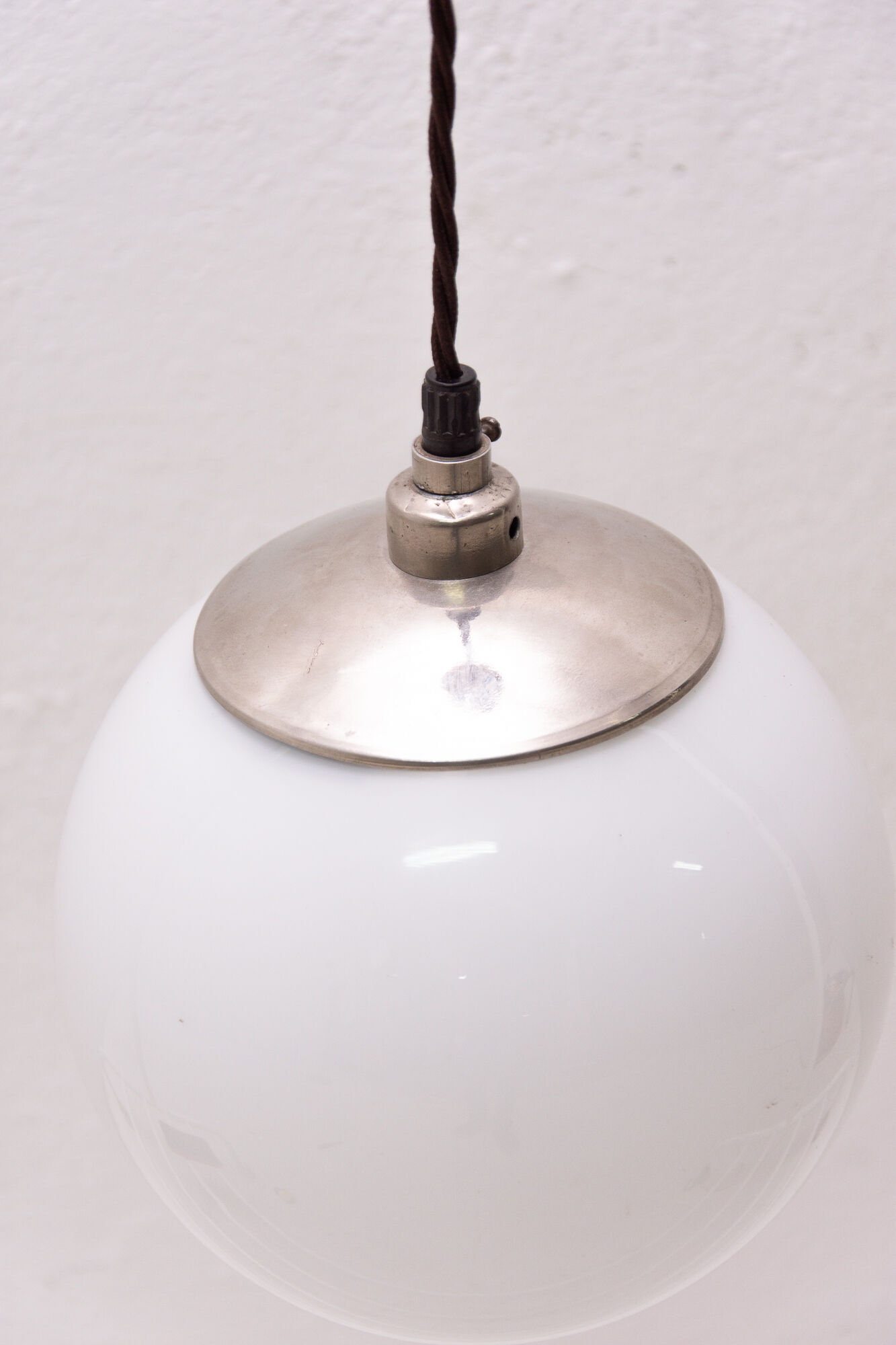 Bauhaus pendant lamp, 1940´s, Czechoslovakia