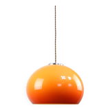Rare Orange Jolly Pendant Lamp by Luigi Massoni for Guzzini, 1970s