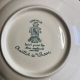 Set of 8 plates: Luneville K&G France "Chaillot de Vercor"