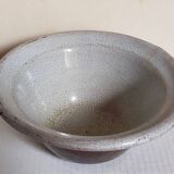 19th century enamelled earthenware salad bowl