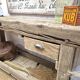 Old carpenter's workbench