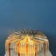 Plafonnier vintage Herda en verre