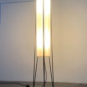 Mid-century German minimalist floor lamp by Hesse Leuchten, 1960s.