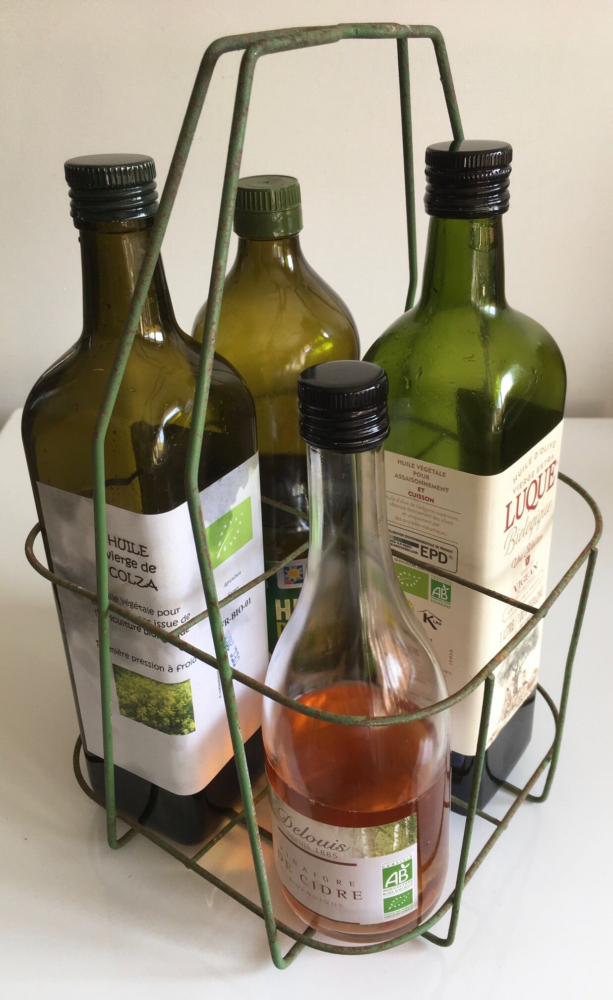 Porte-bouteille vintage